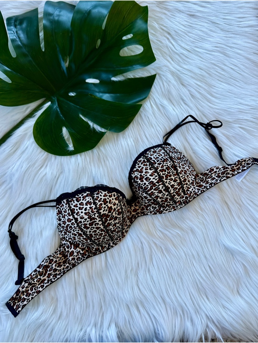 Sexy Leopard Print Bra